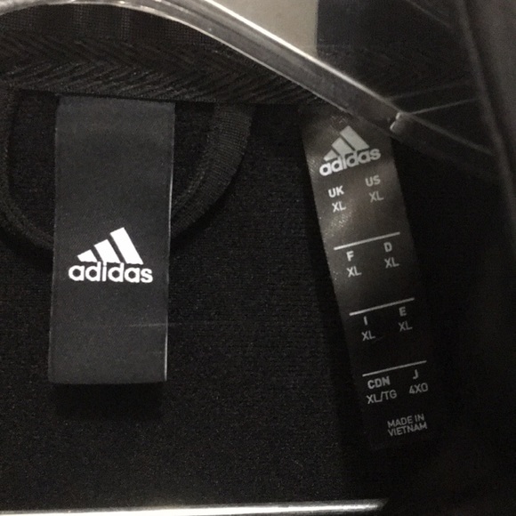 Adidas black on black Tracksuit 2018-19 sew pattern - Picture 3 of 12